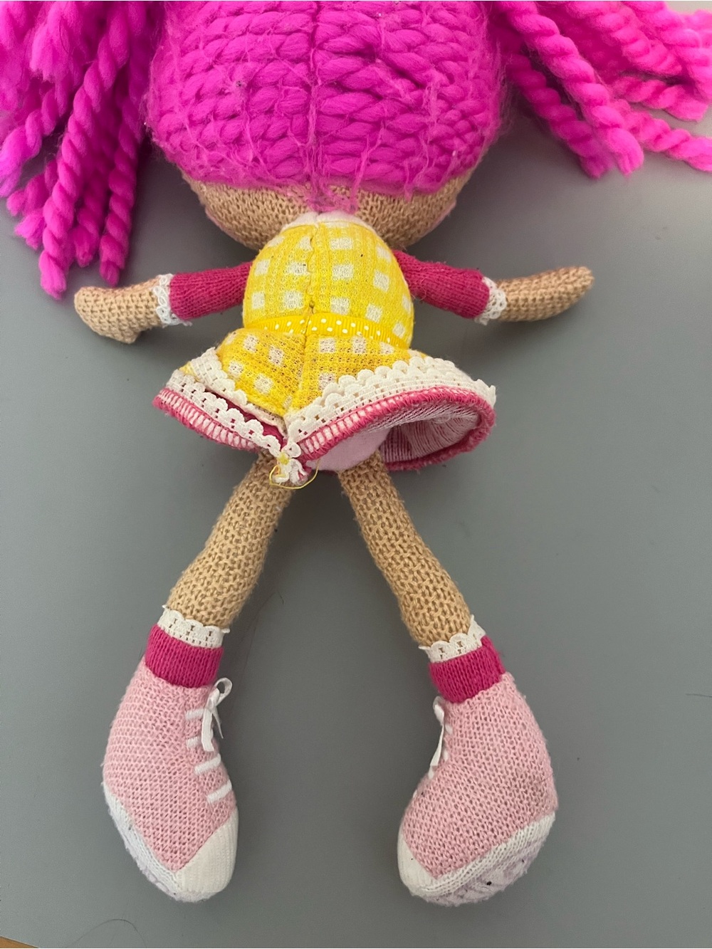 Lalaloopsy Crumbs Sugar Cookie Crochet Soft Doll Plush - Picture 5 of 6